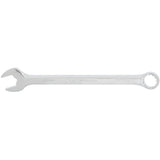 Long Pattern Fully Polished Combination Wrench, 24 mm, Chrome Finish