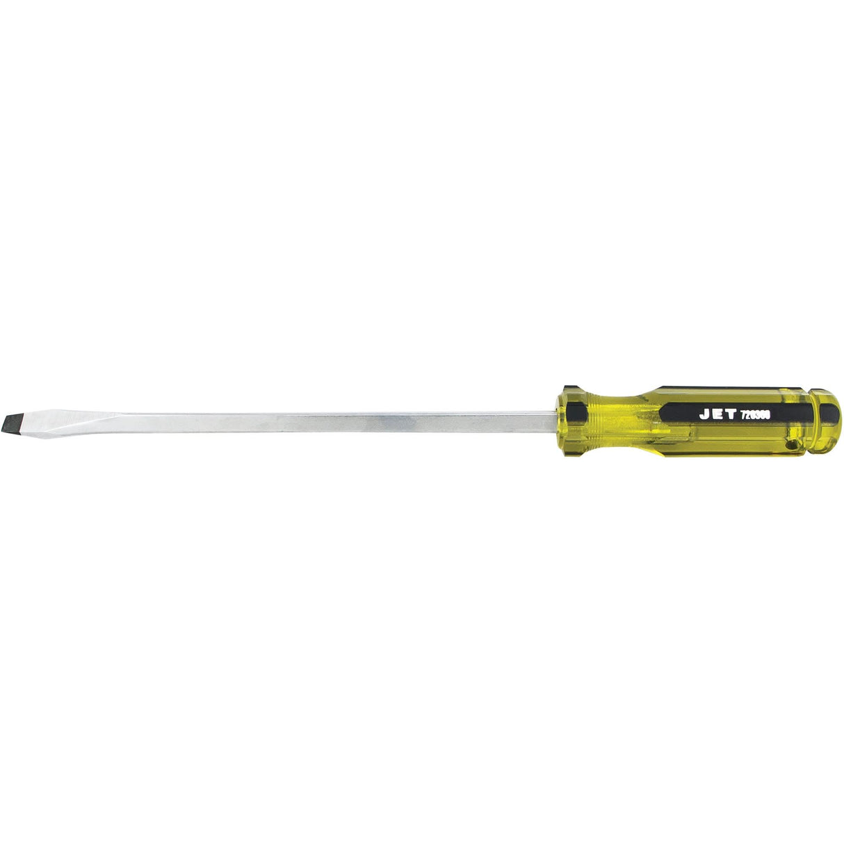 Slot Jumbo Handle Screwdriver, 3/8", 10" L, Plastic Handle