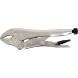 J7WR Super Heavy-Duty  Locking Pliers with Cutter, 7" Length, Curved Jaw