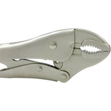 J10WR Super Heavy-Duty  Locking Pliers with Cutter, 10" Length, Curved Jaw