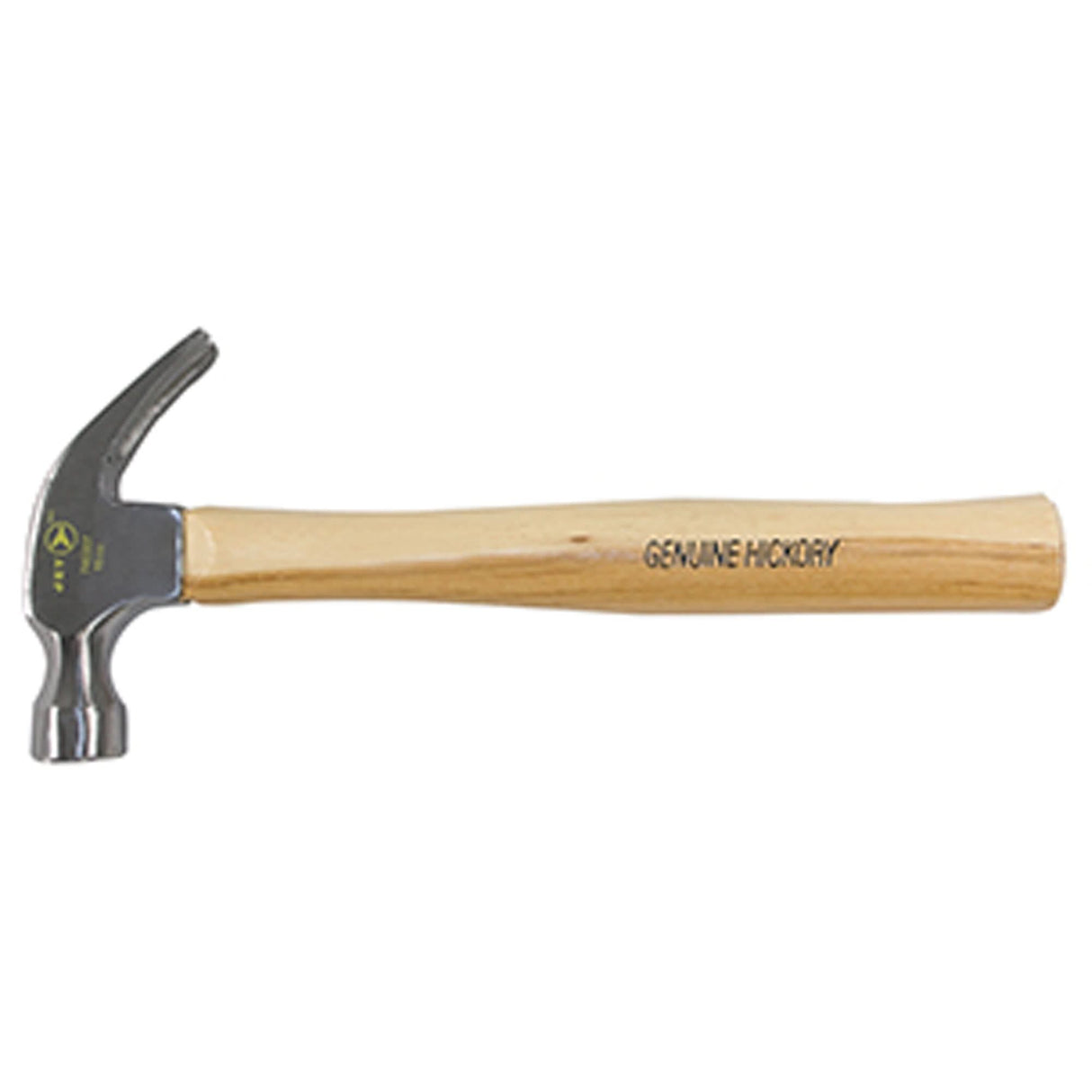Hickory Handle Claw Hammer, 16 oz., Wood Handle, 13" L