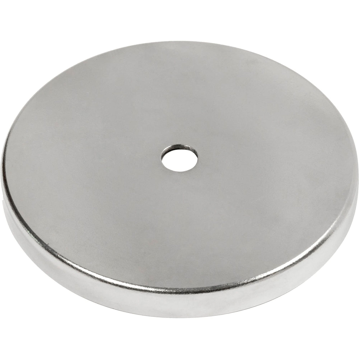 Low Profile Cup Magnets, 2.03" Dia., 47.5 lbs. Pull