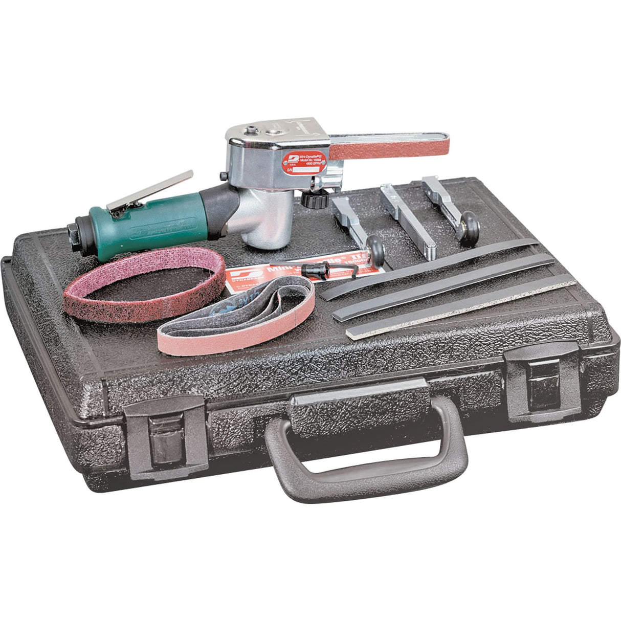 Mini-Dynafile® II Abrasive Belt Machines, 1/8" - 1/2", 1/4" NPTF