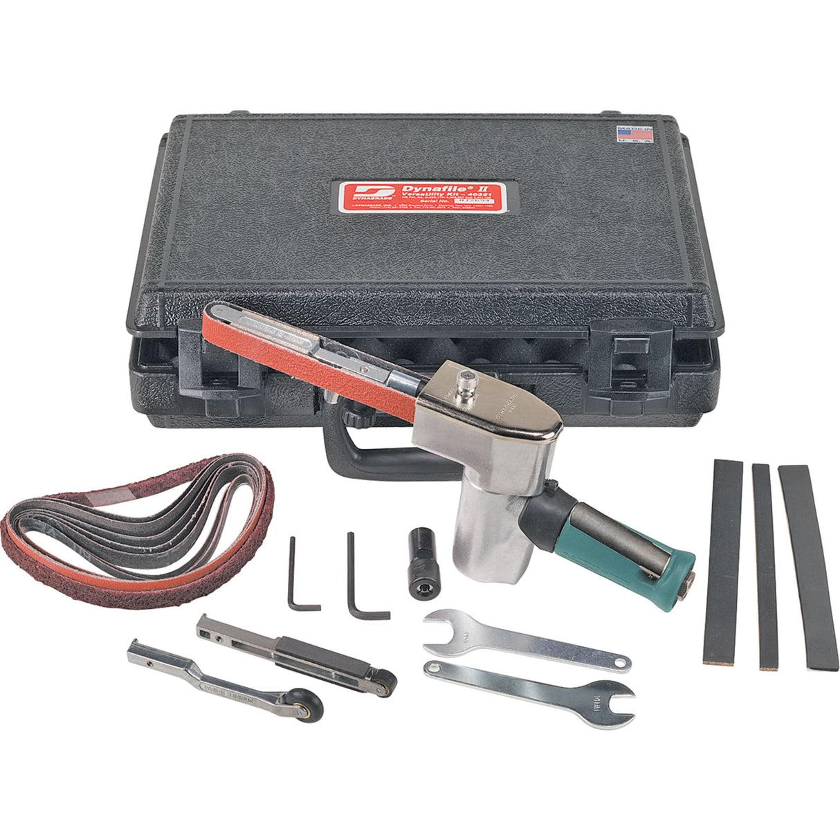 Dynafile® II Abrasive Belt Machines, 1/4" - 3/4", 1/4" NPTF