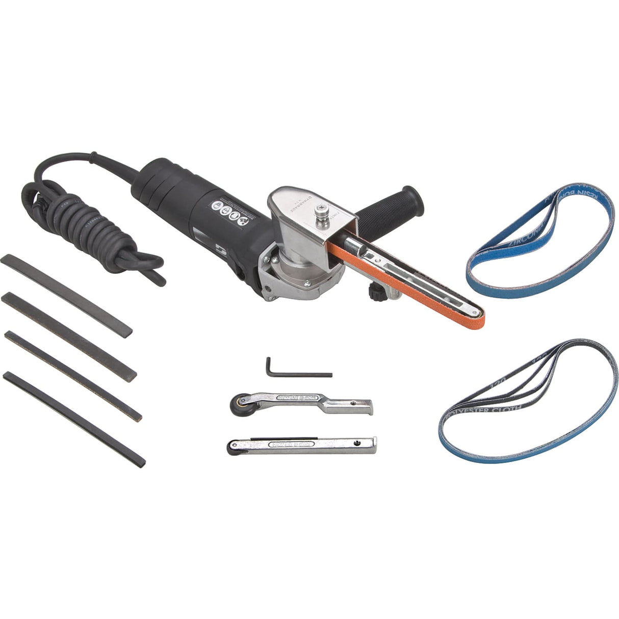 Electric Dynafile® II  Abrasive Belt Machines, 1/8" - 3/4"