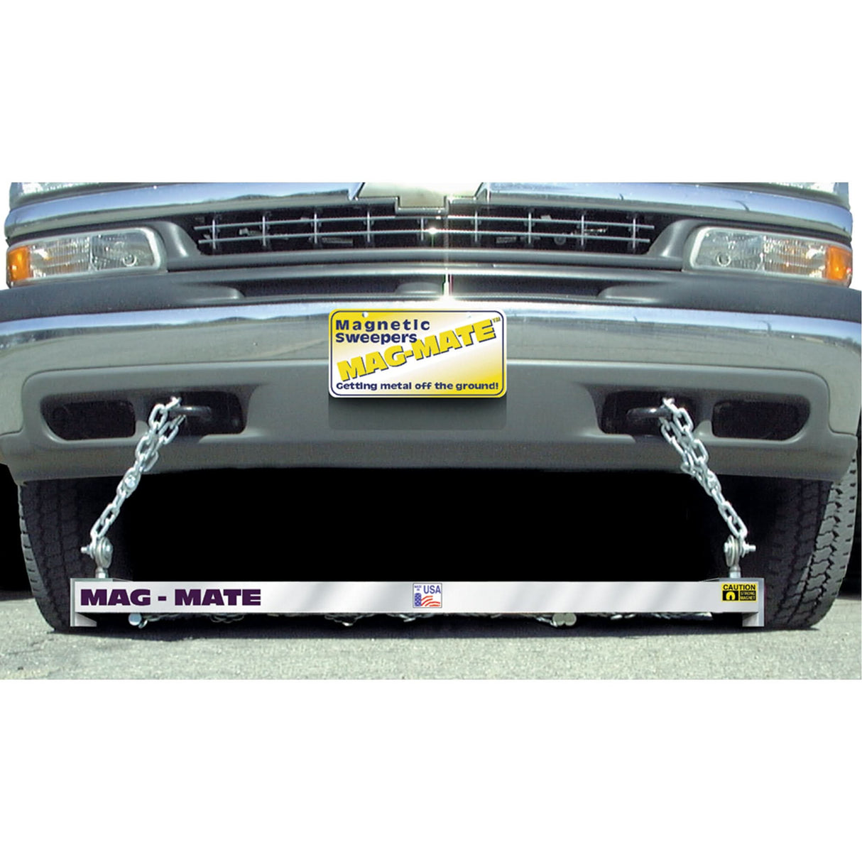 Magnetic Yard Sweepers, 48" W