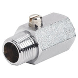 Mini Ball Valves, Brass, Manual, FNPT x MNPT