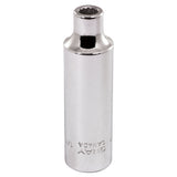 Socket, 1", 3/8" Drive, 12 Points, Deep