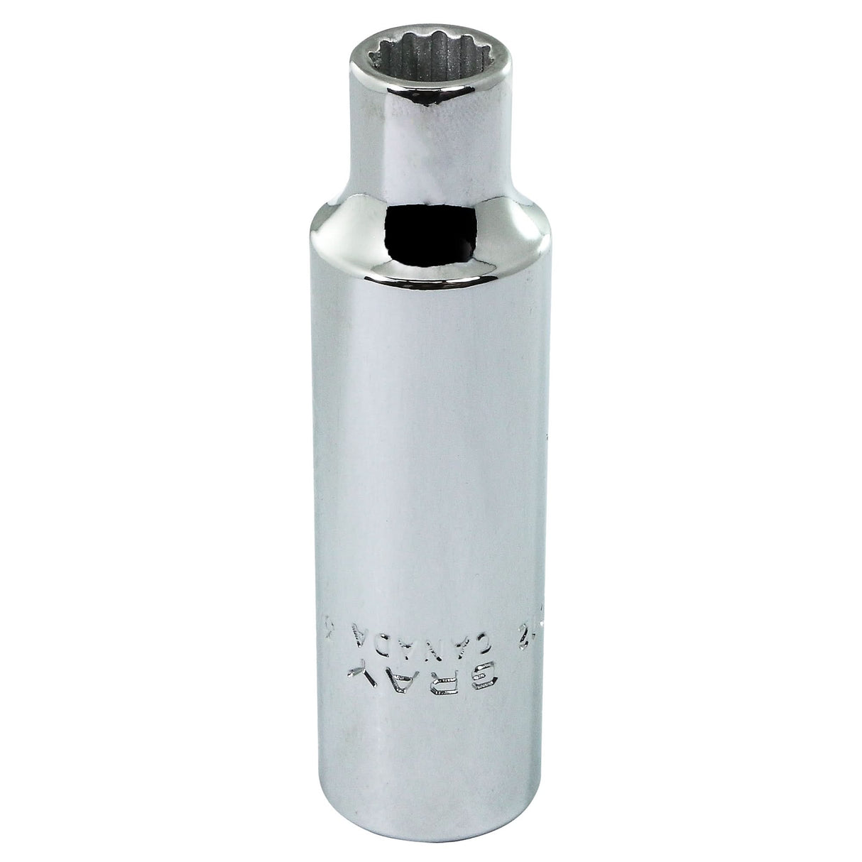 Socket, 1-1/4", 1/2" Drive, 12 Points, Deep