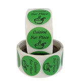 Étiquettes rondes 1 ½" (200)