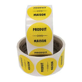 Étiquettes rondes 1 ½" (200)