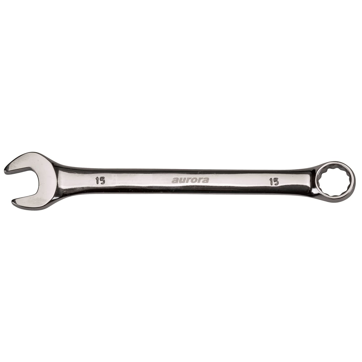 Combination Wrench, 12 Point, 21 mm, Chrome Finish