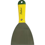 Signature Series Flexible Taping Knife, High-Carbon Steel Blade, 4" Wide, Polypropylene Handle