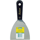 Pro Series Flexible Taping Knife, 4", High-Carbon Steel Blade