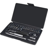 Socket Set, 22 Pcs, 1/4" Drive Size, Deep
