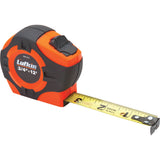 P1000 Series Engineer's Power-Return Tape Measure with Yellow Clad A4 Blade, 3/4" x 12', Imperial Graduations
