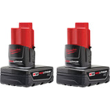M12™ Redlithium™ Batteries, Lithium-Ion, 12 V, 3 A