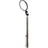 Inspection Mirror, Circular, 1-1/2" L x 1-1/2" W, Telescopic