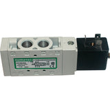 Pilot 5-Way 2-Position 4-Way Solenoid Valves, 1/4" Pipe, 150 PSI
