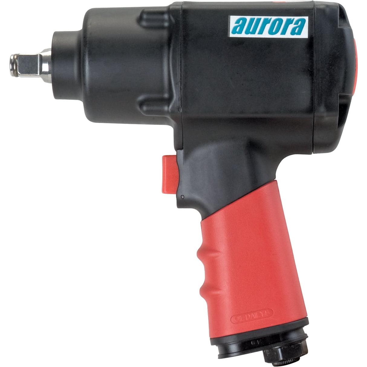Heavy-Duty Composite Air Impact Wrench, 1/2" Drive, 1/4" NPT Air Inlet, 10000 No Load RPM