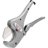 Ratchet Action Plastic Pipe & Tubing Cutter #RC-2375, 1/8" - 2-3/8" Capacity