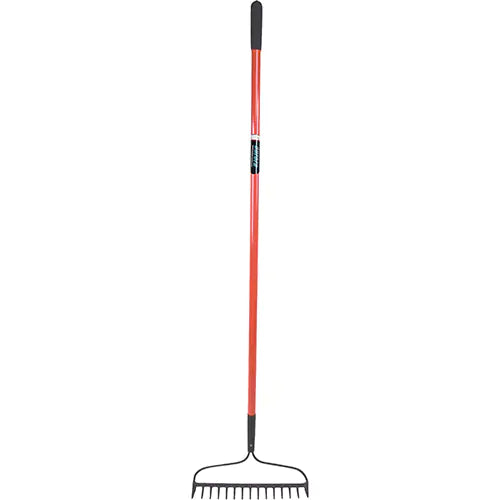 Heavy-Duty Bow Rakes, Fibreglass Handle, 15 Tines