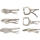 Locking Plier Set, 6 Pieces