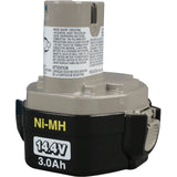 Battery, Ni-MH, 14.4 V, 3 A