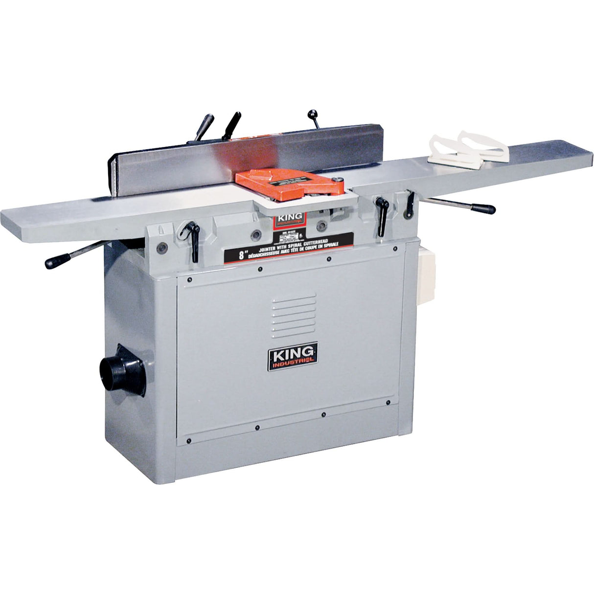 8" Industrial Jointers- Spiral cutterhead
