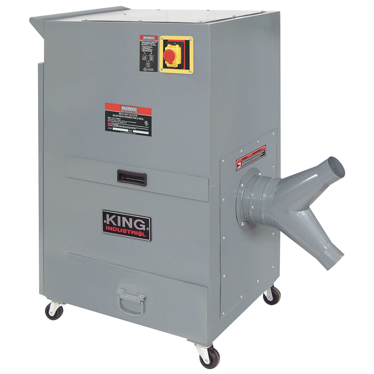 Metal Dust Collector, 40-1/4" x 22-1/2" x 43-3/4"