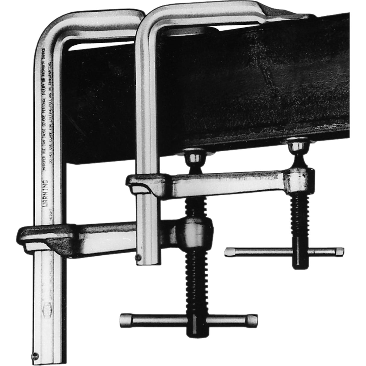 Bar Clamps For Welding & Fabricating , 6" (152.4 mm), 1330 lbs. Clamp Force