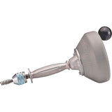 Hand Spinner with C-1IC Auger Cable #K-25-BP, Manual, Bulb, 25' Cable Length, 5/16" Cable Diameter