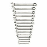 6-Point Wrench Set, Combination, 14 Pieces, Metric