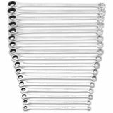 72-Tooth 12 Point XL GearBox™ Double Box Wrench Set, Ratcheting Box, 17 Pieces, Metric