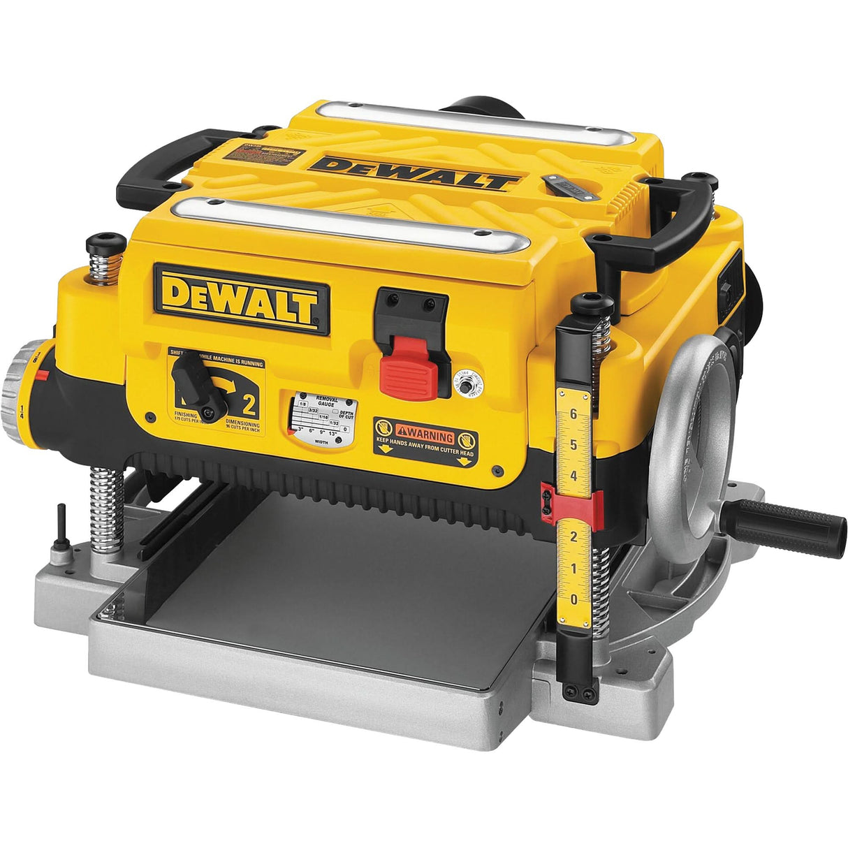 2-Speed Thickness Planer, 19-3/4" W x 22-1/2" L x 13-1/2" H, 20000 RPM No Load Speed