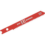 Jigsaw Blades, High Speed Steel, U-Shank, 2-3/4" L, 14 TPI