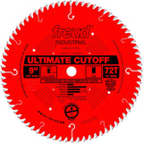 TCS Industrial Saw Blade - Crosscut & Finishing, 9", 72 Teeth, Wood Use