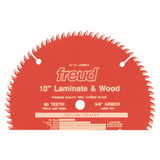 TCS Chipboard Industrial Blades, 10", 80 Teeth, Laminate Use