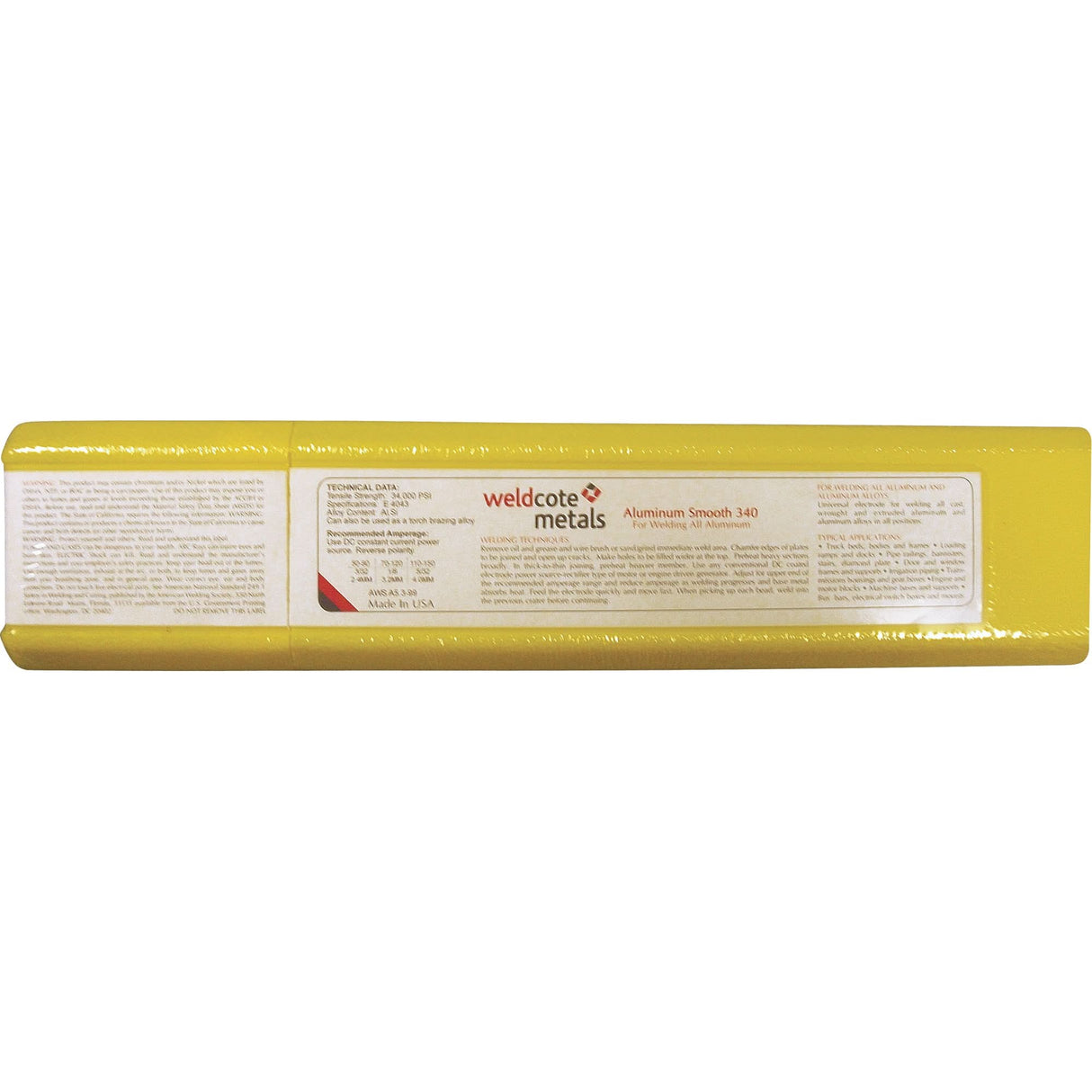 Aluminum Electrodes (DC-Reverse), 340, 5/32" Dia.