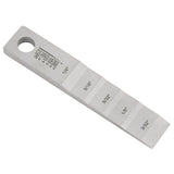 Stepped Wedge & Gauge