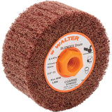 Blendex™ Surface Conditioning Drum, 4-1/4" Dia. x 2" W, 5/8"-11 Arbor, Coarse Grit