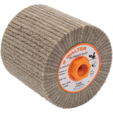 Blendex™ Surface Conditioning Drum, 4-1/4" Dia. x 4" W, 5/8"-11 Arbor, Fine Grit