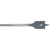 Speedbor Flat Bits, 1/4" Diameter, 1/4" Shank, 6" Length