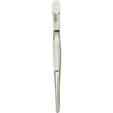 Industrial Tweezers with Blunt Serrated Tip