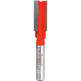Freud Router Bit - Double Flute Straight Bit, 3/8" Dia., 3/4" H, 1-7/8" L, 1/4" Shank
