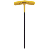 Individual Hex Keys - SAE, Ball End, 1/4" x 10.8" L, T Handle