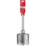 One Piece SDS-Max Shank Core Drill Bit, 4", 3" Depth of Cut