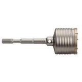 One Piece Spline Shank Core Drill Bit, 6", 3" Depth of Cut