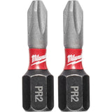 Shockwave™ Reduced Diameter Drywall Insert Bits, Phillips, #2, 1/4" Drive