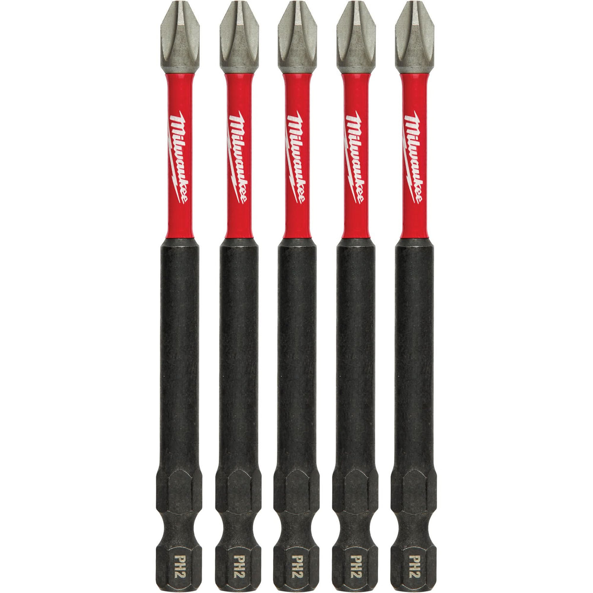 Shockwave™ Impact Power Bits, Phillips, #2 Tip, 1/4" Drive Size, 3-1/2" Length